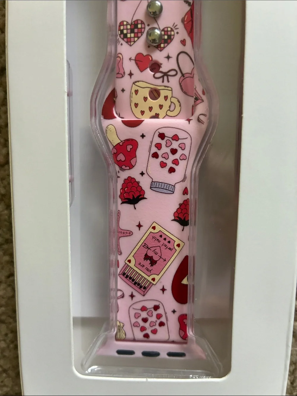 POSH Tech Printed Silicone Apple Watch Band